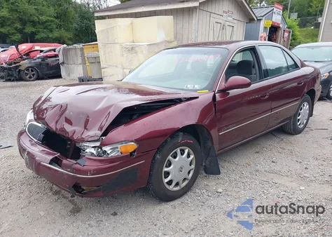 2001 Buick Century Custom from USA, damaged, VIN 2G4WS52J711318206